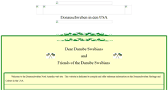 Desktop Screenshot of donauschwaben-usa.org