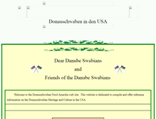 Tablet Screenshot of donauschwaben-usa.org